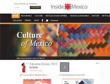 Tablet Screenshot of inside-mexico.com